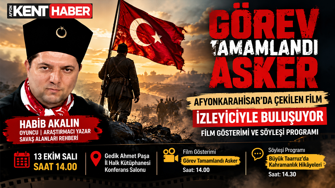 Afyonkarahisar'da Çekilen Film İzleyiciyle Buluşuyor
