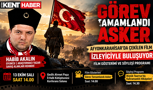 Afyonkarahisar'da Çekilen Film İzleyiciyle Buluşuyor