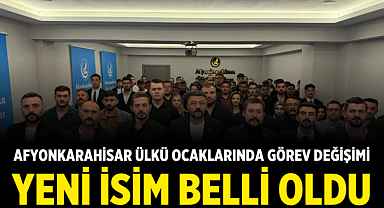 Afyonkarahisar Ülkü Ocaklarında görev değişimi: Yeni isim belli oldu