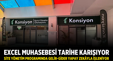 Excel muhasebesi tarihe karışıyor: Site yönetim programında gelir-gider yapay zekâyla işleniyor