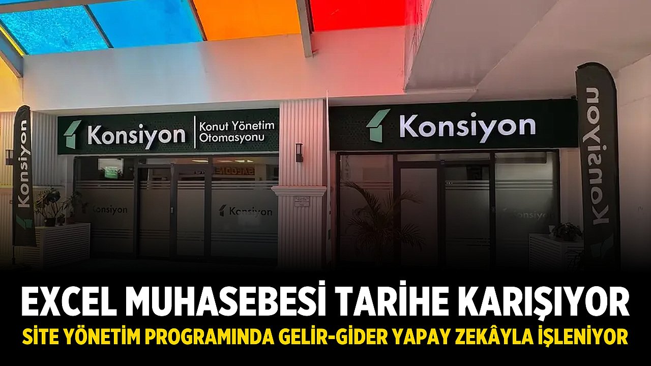 Excel muhasebesi tarihe karışıyor: Site yönetim programında gelir-gider yapay zekâyla işleniyor