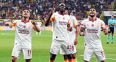 Galatasaray Konya'da 4 golle kazandı, liderliğini korudu
