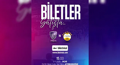 Haydi Salona! Afyon Belediye Yüntaş, Vakıfbank Maçı Biletlerini Satışa Çıkardı