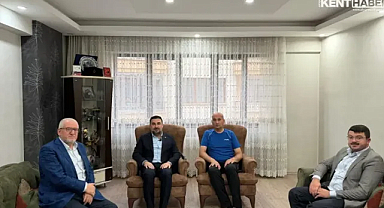 Özgür Kavak'tan İsmail Kumartaşlı'ya Geçmiş Olsun Ziyareti