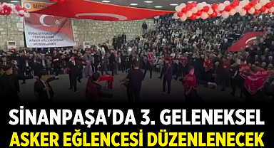 Sinanpaşa'da 3. Geleneksel Asker Eğlencesi Düzenlenecek