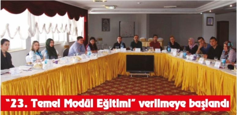 “23. Temel Modül Eğitimi”