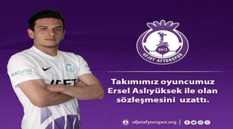 Afjet Afyonspor Ersel ile devam dedi