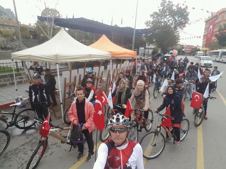 PEDALLAR CUMHURİYET BAYRAMI İÇİN ÇEVRİLDİ