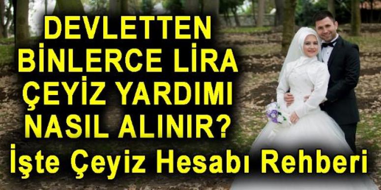 'Çeyiz hesabı' açıp 3 yıl sistemde kalana 5 bin TL