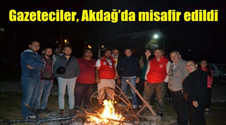 Afyonkarahisar'lı Gazeteciler Sandıklı Akdağ’da !!!