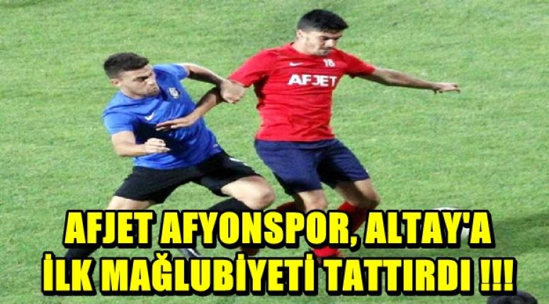 JET'LER ALTAY'A İLK MAĞLUBİYETİ TATTIRDI