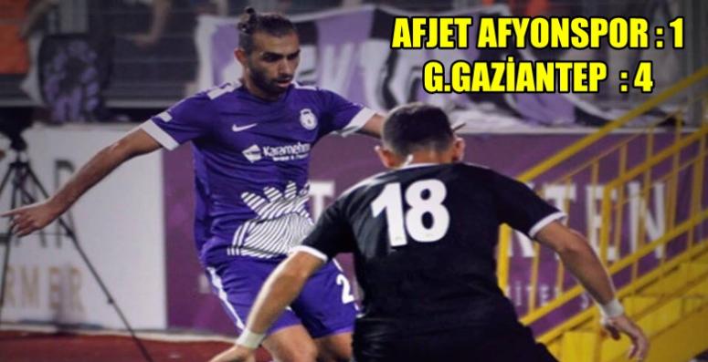 Afjet Afyonspor taraftarlarını üzdü !!!