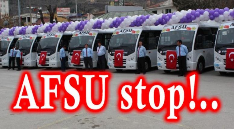 AFSU KONTAK KAPATIYOR !!