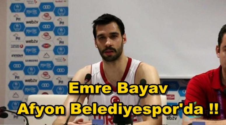 Emre Bayav Afyon Belediyespor'da