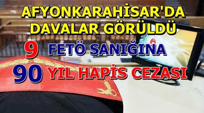 Afyon'da Fetö davaları görüldü !!!