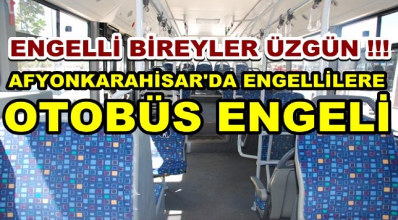 Afyon Belediye Meclisinden, Engellileri Üzen Karar !!!