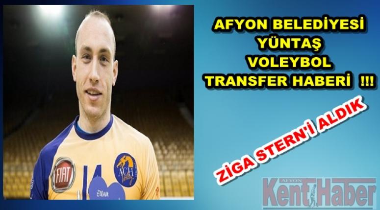 Ziga Stern ; Afyon Yüntaş Voleybol takımına transfer oldu !!!