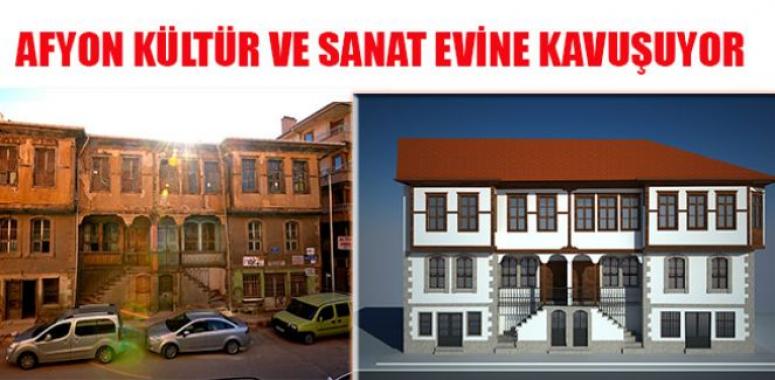 TARİHİ BİNA KÜLTÜR VE SANAT EVİNE DÖNÜŞÜYOR