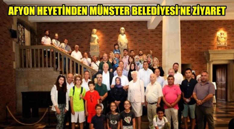 Münster Belediyesi’ni ziyaret ettiler