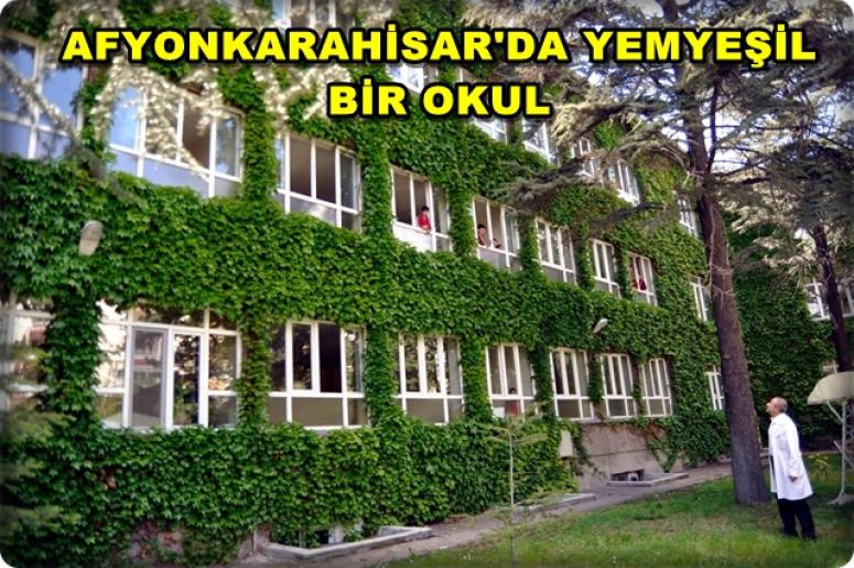 AFYON'DA YEMYEŞİL BİR OKUL !!!