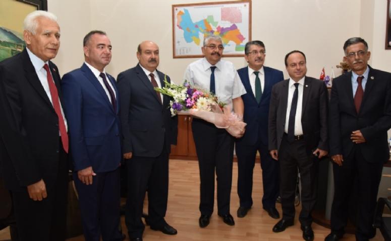 Ahilik Komitesi Belediye’yi ziyaret etti