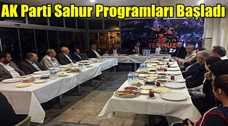 Emirdağ AK Parti Sahur Programları Başladı