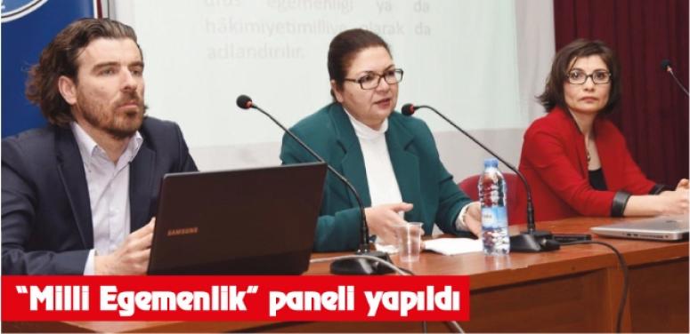 AKÜ'de “Milli Egemenlik” paneli yapıldı