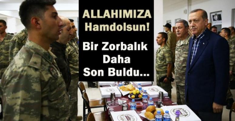 Türk Silahlı Kuvvetlerindeki yemek duası değişti