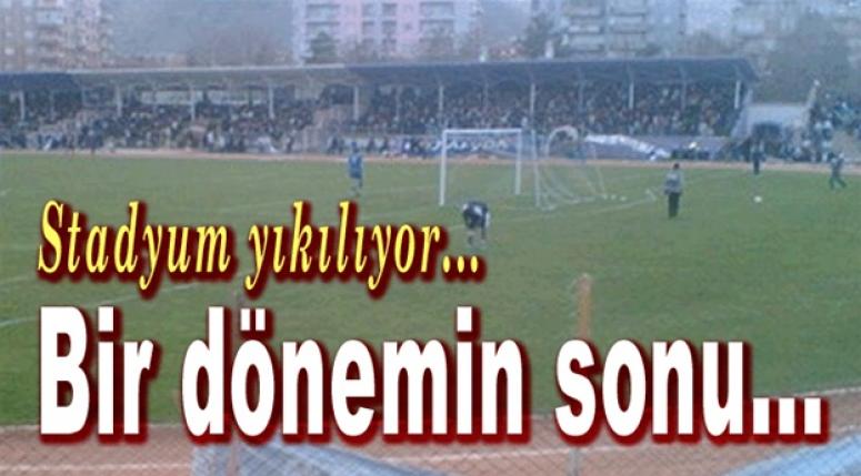 AFYON ATATÜRK STADININ YIKIMINA BAŞLANDI...