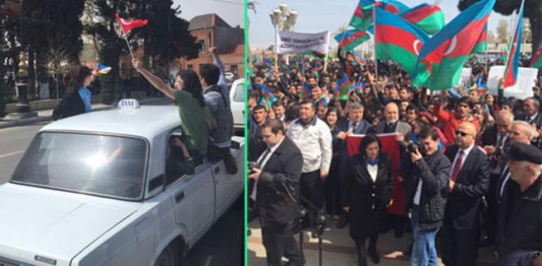 AZERBAYCAN HALKI VE ASKERİNİN YANINDAYIZ