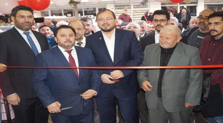 MGV Genel Başkanı Salih Turhan açılışa katıldı