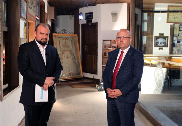 Burhanettin Çoban, Semerkand TV’nin konuğu oldu