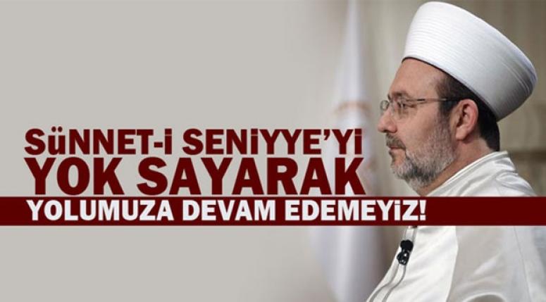 Başkan Görmez : "Bereket Vakti Ayasofya" isimli programa katıldı