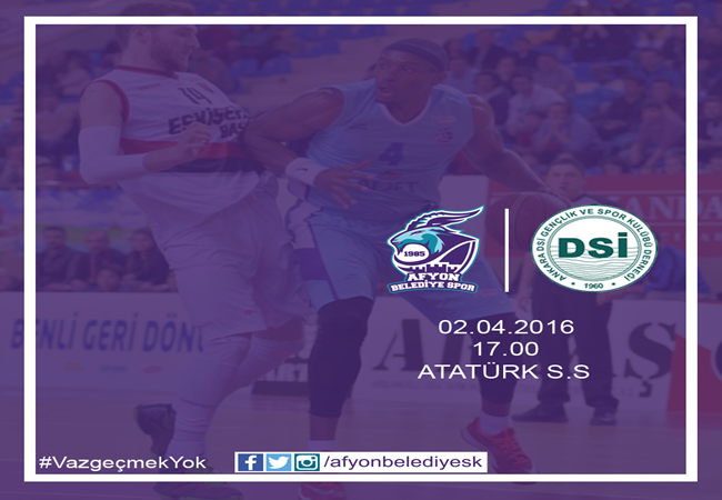 Afyon Belediyespor Basketbol Takımımız Ankara DSİ Karşısında !!!