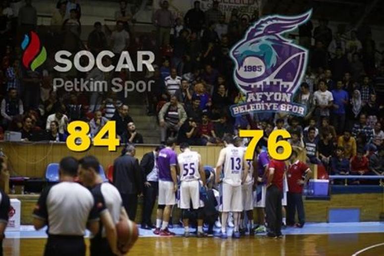 Afyon Belediyespor Play Off Yolunda Yara Aldı !!!