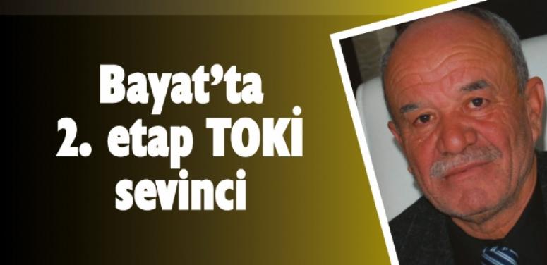 Bayat’ta TOKİ sevinci
