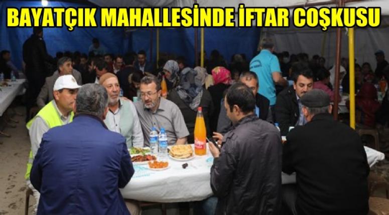 GELENEKSEL İFTAR PROĞRAMI AFYON BAYATÇIK MAHALLESİNDE