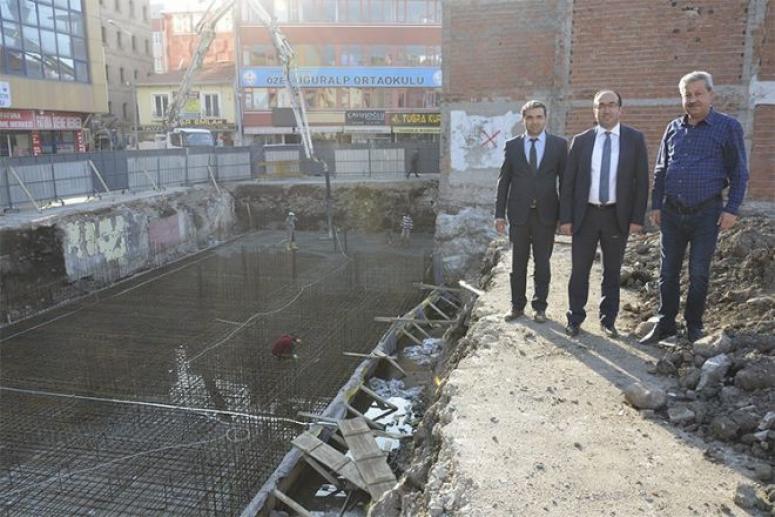 Sandıklı Bedesteni İnşaatı aralıksız devam ediyor