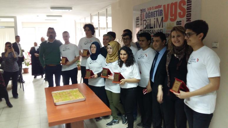 İl birincileri Bilim Eğitim Kurumları’ndan