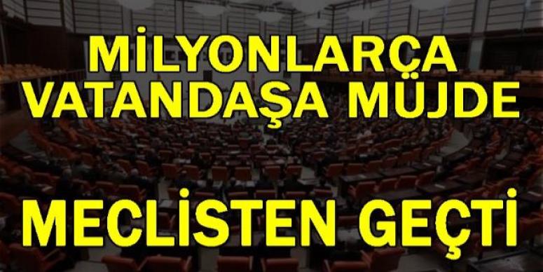 Binlerce vatandaşa müjdeli haber