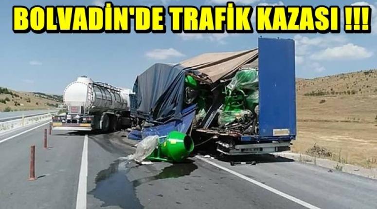 BOLVADİN'DE TRAFİK KAZASI !!!