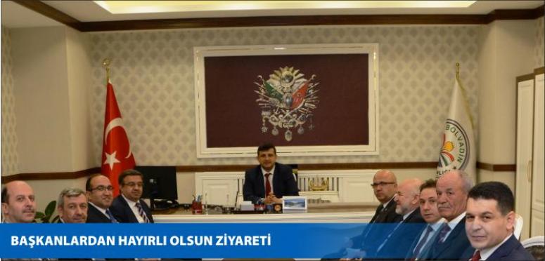 Başkanlardan Bolvadin'e Hayırlı Olsun Ziyareti