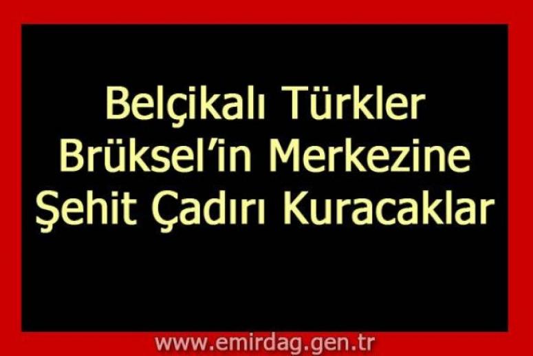 Bu da Türk Çadırı!