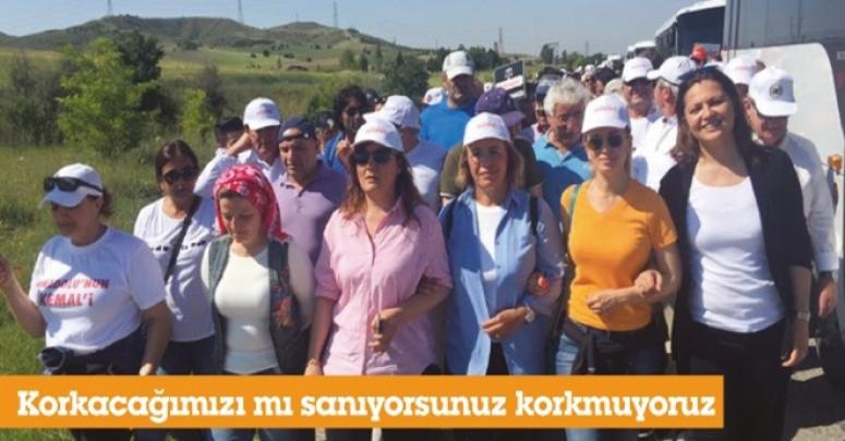 BURCU KÖKSAL "Korkacağımızı mı sanıyorsunuz, korkmuyoruz!"