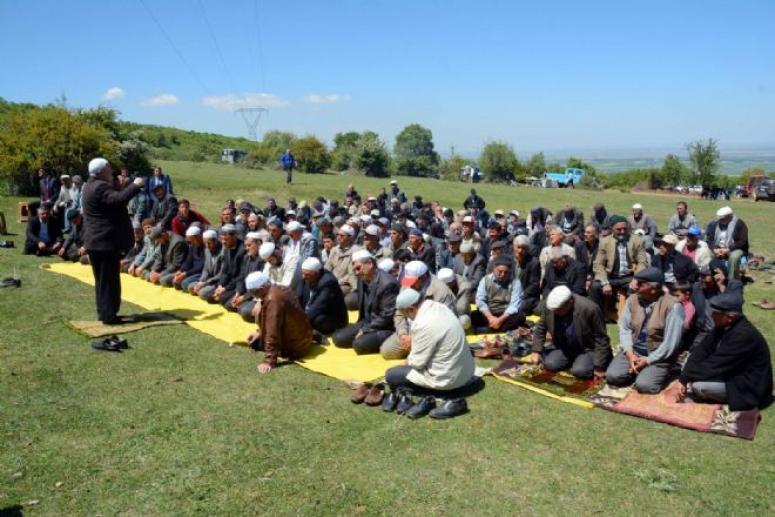 Afyon Çay İlçesinde Yağmur ve Bereket Duası Yapıldı