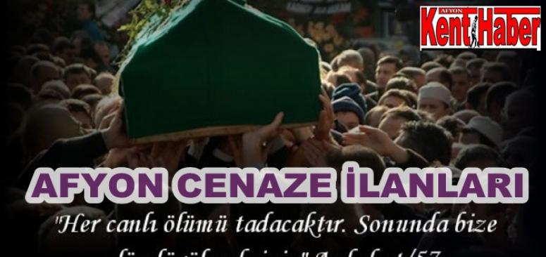 Afyon Belediyesi Cenaze İlanları