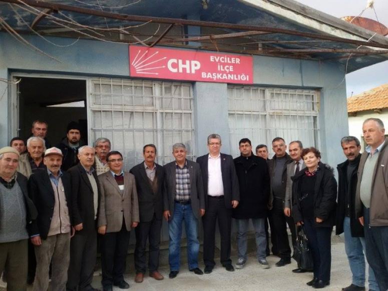 CHP, ilçelerle görüş alışverişinde bulundu