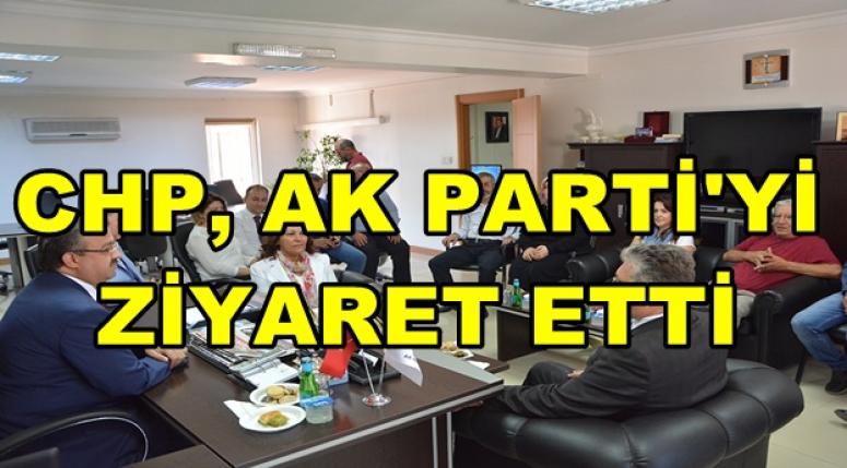 AFYON CHP, AFYON AK PARTİ'Yİ ZİYARET ETTİ !!!