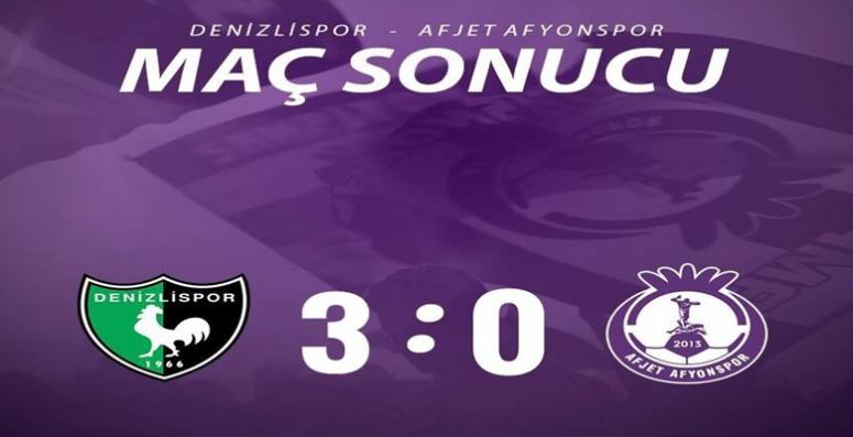 Afjet Afyonspor deplasmanda kayıp !!
