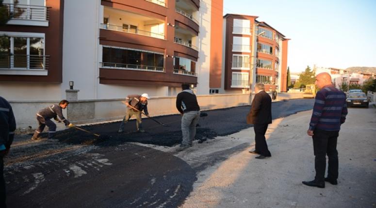 Dinar asfaltlanıyor !!